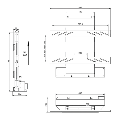 Winda do telewizora V-lift 2646 VIZ-ART